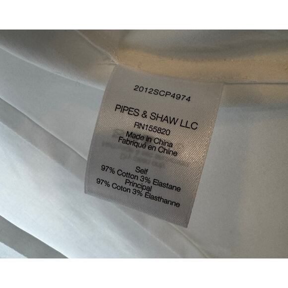 VERONICA BEARD Gilan Top Puff Sleeve Button Up Shirt Size 8 - Picture 6 of 7